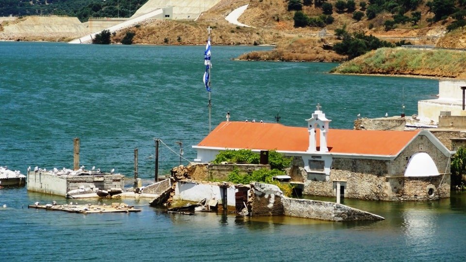 Sfentyli Village - Aposelemis Dam